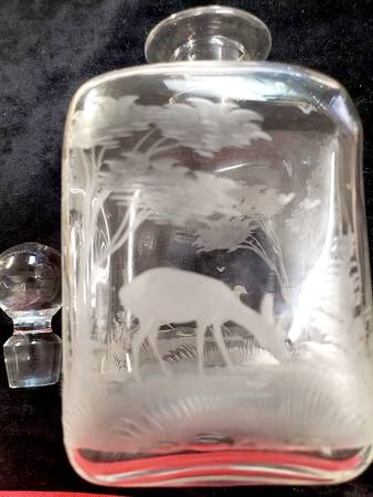 Americana-American Cordial Decanter & Stopper