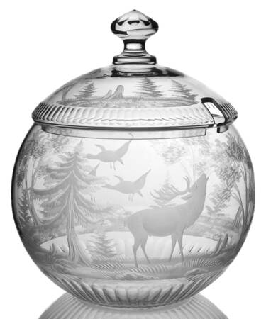 Americana-American Punch Bowl & Lid