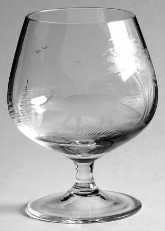 Americana-American Brandy Glass