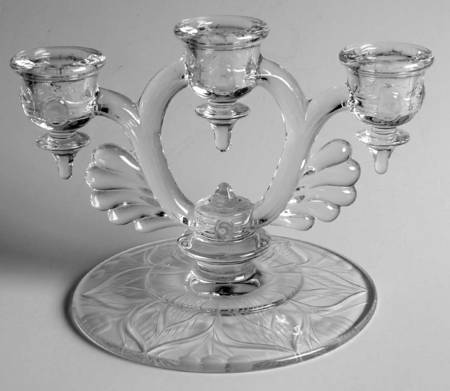Mosque Rose 3 Light Candlestick