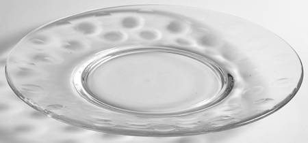 Polished Rain Luncheon Plate