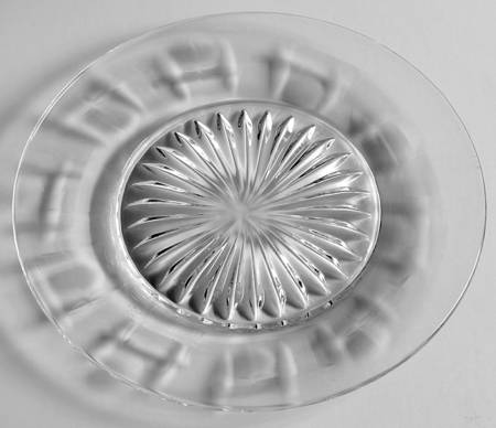 Rugby Bread & Butter Plate
