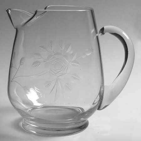 Rhodora Rose 80 Oz Ice Lip Pitcher