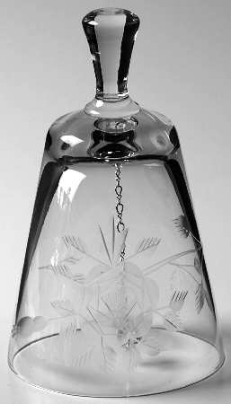 Rhodora Rose Bell Made From Goblet