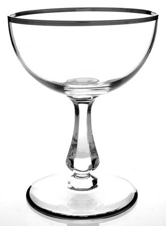 Silver Chalice Champagne/Tall Sherbet
