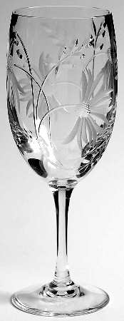 Cornflower Water Goblet