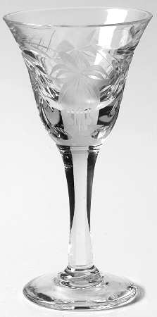 Fuchsia Cordial Glass