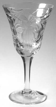 Fuchsia Water Goblet