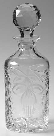 Fuchsia Decanter & Stopper