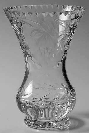 Fuchsia 8" Flared Vase