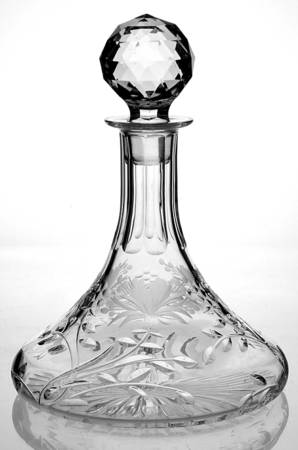 Honeysuckle Ships Decanter & Stopper