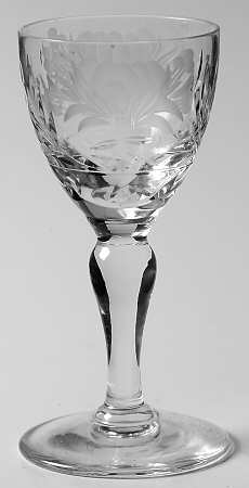 Honeysuckle Cordial Glass