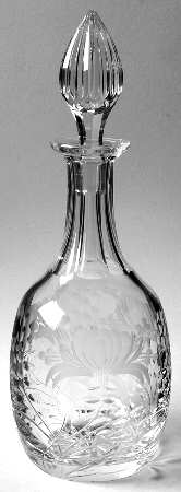 Honeysuckle Wine Decanter & Stopper