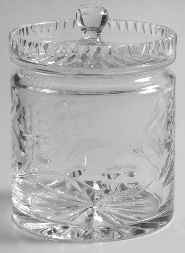 Honeysuckle Biscuit Barrel & Lid