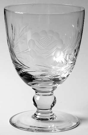 Rose Low Water Goblet