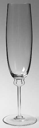 Asymmetria Fluted Champagne