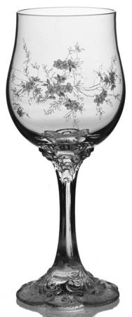 Catherine (Etched) Wine Glass