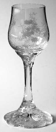 Catherine (Etched) Cordial Glass