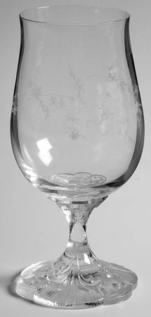 Catherine (Etched) Beer Glass