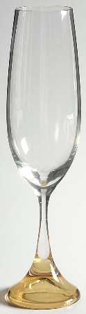 Clairon Amber Fluted Champagne