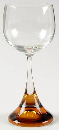 Clairon Amber Wine Glass