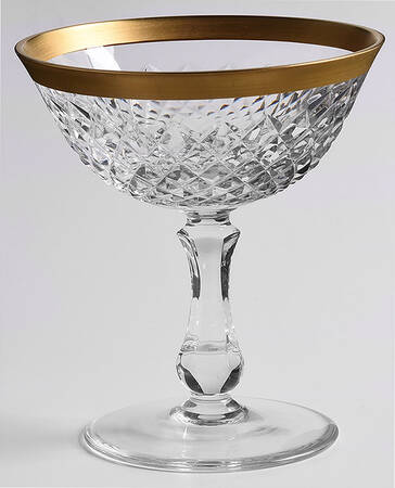 English Karo Gold Champagne/Tall Sherbet