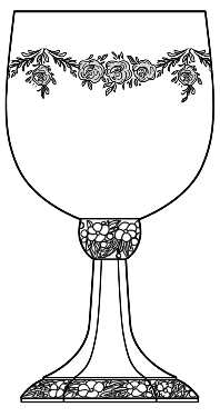 Garland Water Goblet