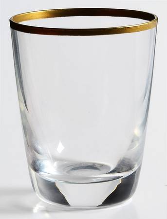 Gold Band Shot Glass