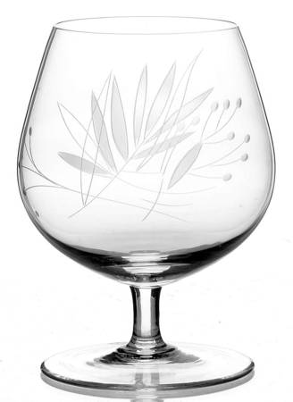 Grasses Brandy Glass
