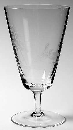 Hunt Motif Water Goblet
