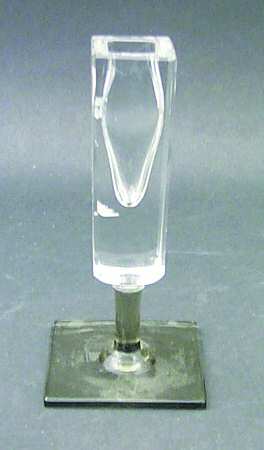 Linear Smoke 4" Bud Vase