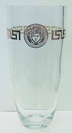 Medusa D'Or 11" Straight Vase