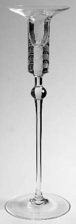 Motif (Romance I Stem) 9" Single Light Candlestick