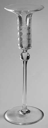 Motif (Romance I Stem) 8" Single Light Candlestick