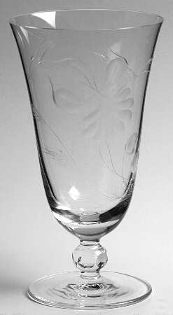 Orchid Water Goblet