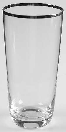 Platinum Band 12 Oz Flat Tumbler