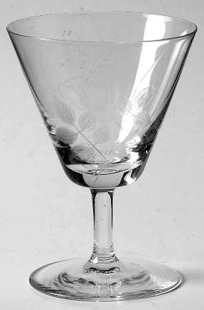 SHADOW ROSE (STEM 2000) Cordial Glass