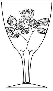 Shadow Rose (stem 460) by Rosenthal