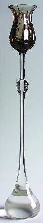 Tulipa (Giftware) 13" Tall Single Light Candlestick