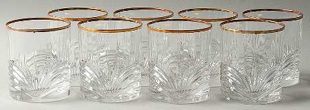 Aurea Gold Old Fashioned - Set of 8