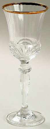 Aurea Gold Cordial Glass