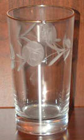 Country Rose Gold Flat Tumbler