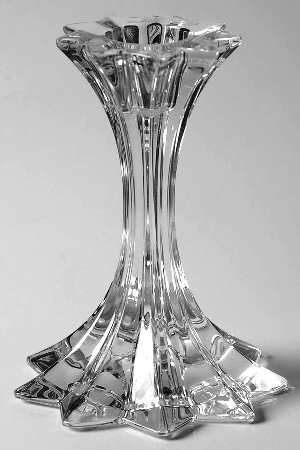 Grand Prix 4" Single Light Candlestick