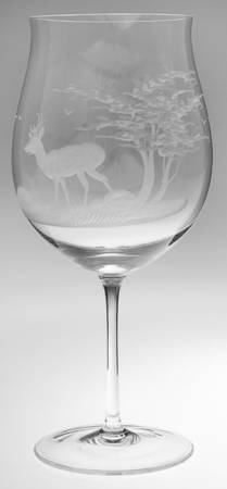 Hunt Scene Oversize Goblet