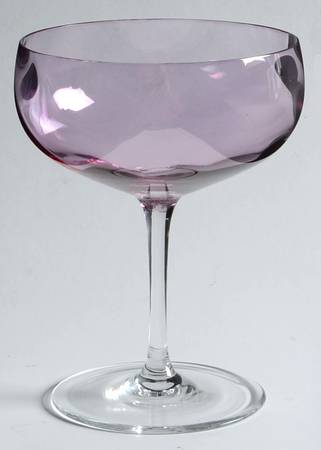 Lilac Swirl Champagne/Tall Sherbet