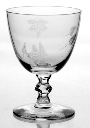 Falling Leaves Wine Glass