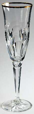 Barrington Gold Fluted Champagne