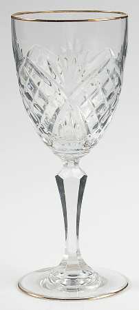 Chatham Gold Wine Glass