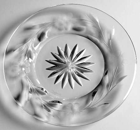 Country Garden Luncheon Plate