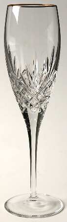 Coronation Gold Fluted Champagne